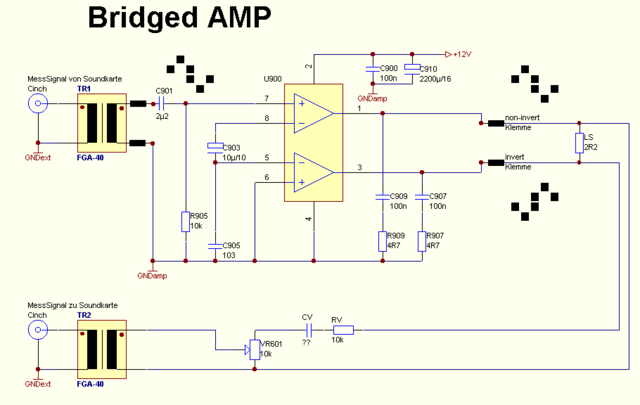 MessungAnBridgedAmp