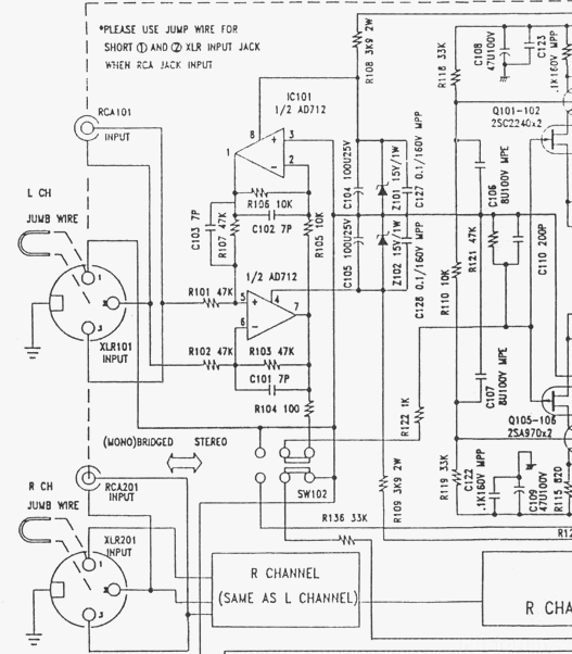 Parasound Asym Sym Input