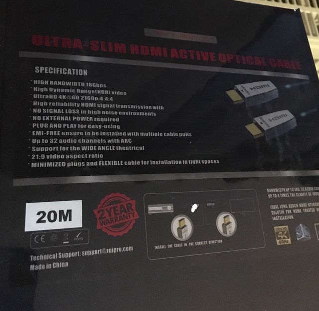 RUIPRO HDMI Fiber Cable2