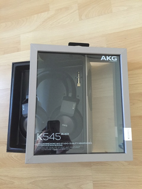 AKG K545 Verpackung + KH