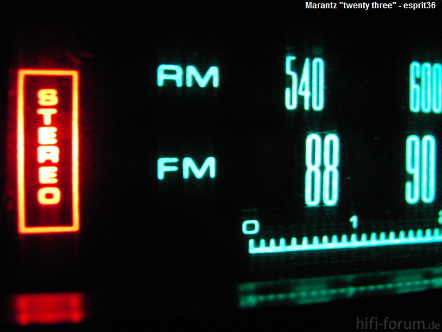 Frequenzband Marantz twenty three - letzte Version -