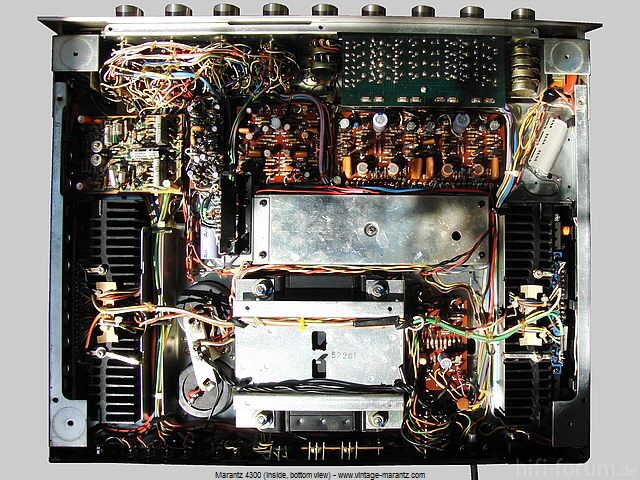 Marantz 4300 inside bottom view