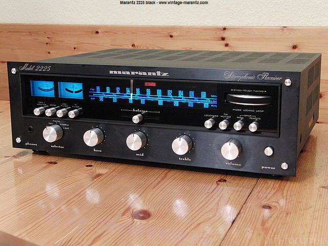 Model 2225 black - www.vintage-marantz.com