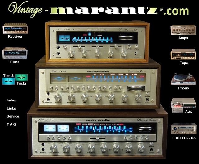 Vintage Marantz Homepage
