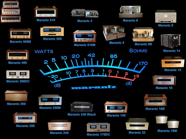 Vintage Marantz Power Amplifiers