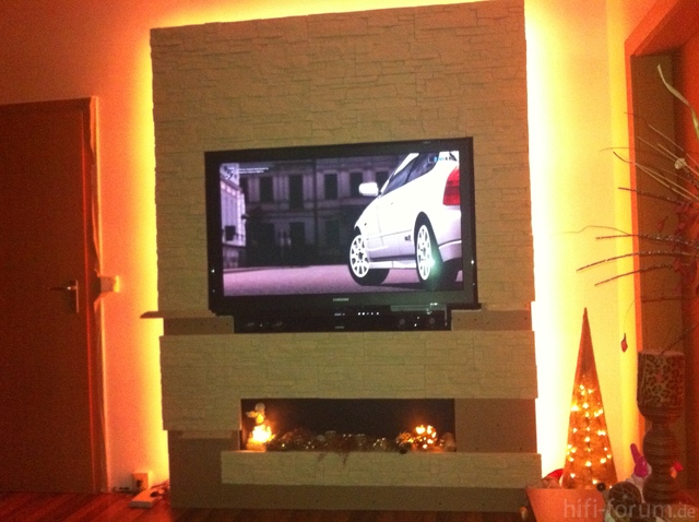 Tv wand selbstgemacht, sonstiges hifi forum