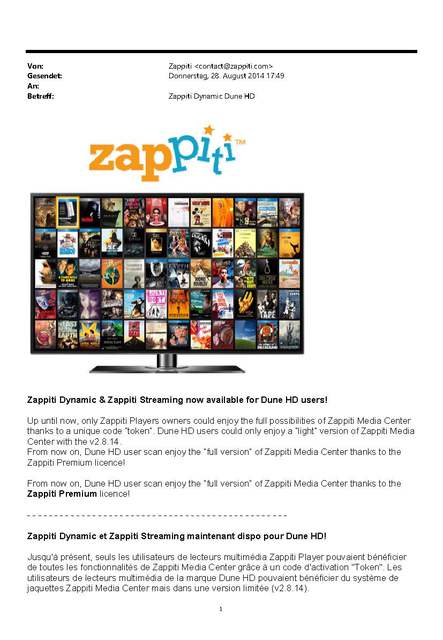 Zappiti Seite 1