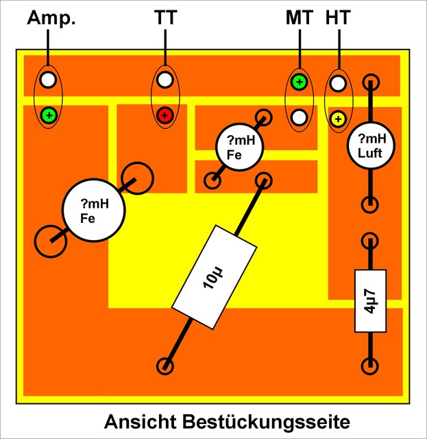 Arcus TS45 Weiche PCB Von Oben