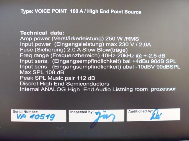 Voicepoint VP 160A