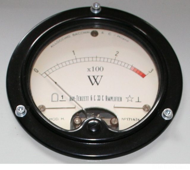 6x 6C33C PowerAmp VU-Meter