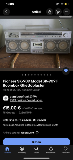 Pioneer SK 909 eBay 