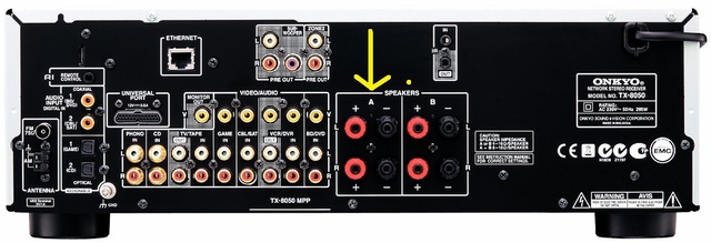 Onkyo TX 8050 Anschluesse 2