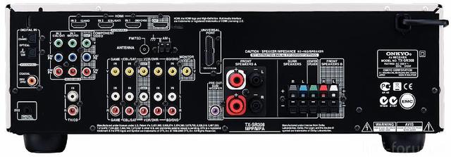 ONKYO TX SR 308 REAR