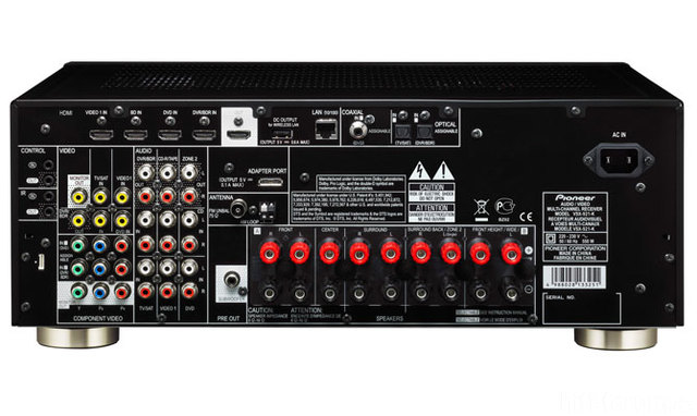 Pioneer VSX 921 RÜCKSEITE 1