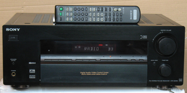 SONY STR DB 780 QS FRONT SCHWWARZ