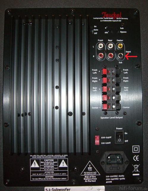 Teufel Motiv 4 U Sub Back