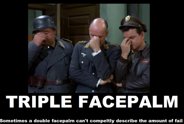 Triple Facepalm