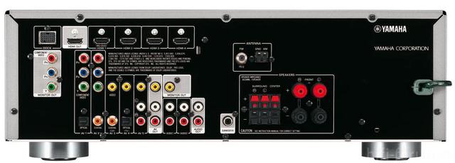 Yamaha RX V371 Anschlussfeld