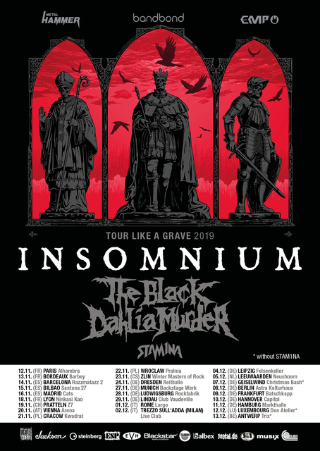 Insomnium Tour Like A Grave