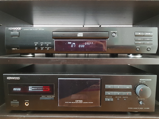 Kenwood DPF1030 Und KX3080