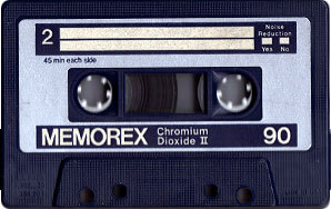 Memorex blau