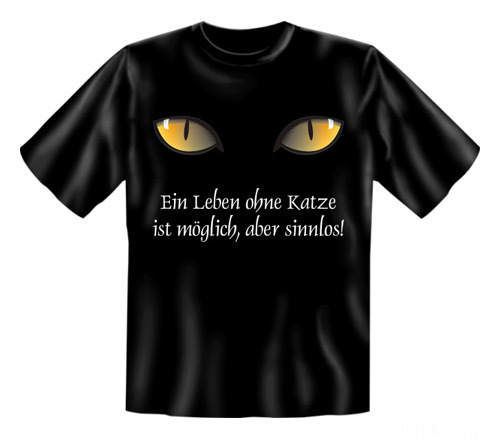 Leben Ohne Katze Sinnlos-Shirt