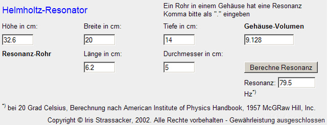 Terracer Helmholtz