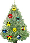 Weihnachtsbaumsmilies