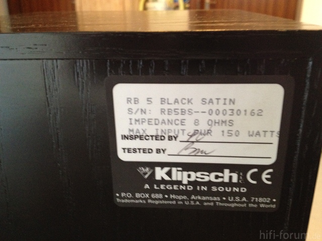 Klipsch RB-5