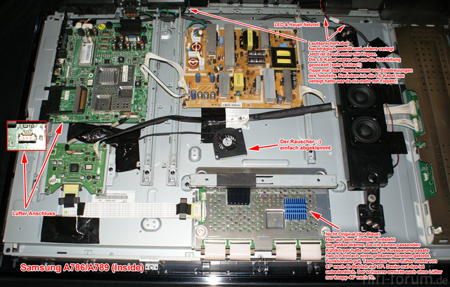 Samsung A786/A789 Inside 1