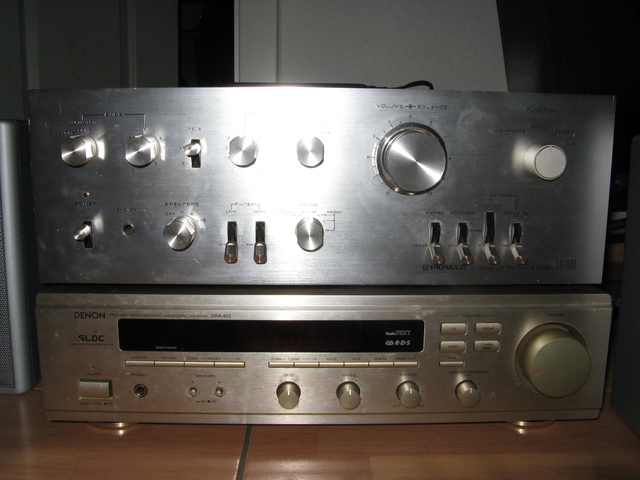 Diverses (Denen DRA-455, Quadral Maxi 400, Pioneer SA-7500)