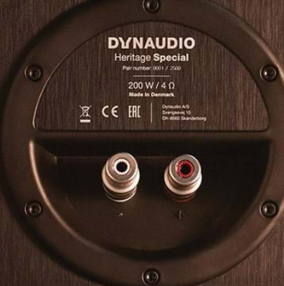 Dynaudio Heritage Rückseite