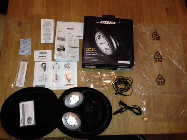 Bose QuietComfort QC15 NC incl 4 Jahres Versicherungs Police a90?