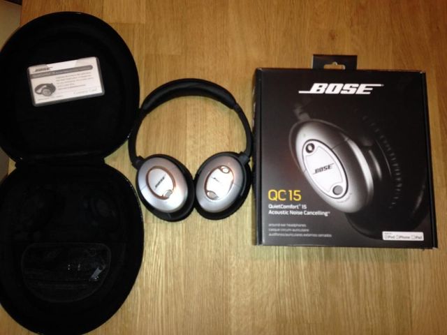 Bose QuietComfort QC15 NC incl 4 Jahres Versicherungs Police a90?