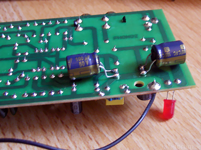 Kondensatoren Auf TC-750-Platine
