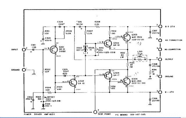 Power Amp Driver Scott 342-C