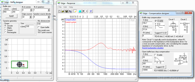 Baffle Step Korrektur