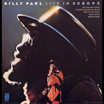 Billy Paul - Live In Europe