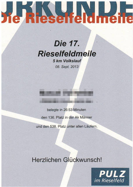 Rieselfeldmeile