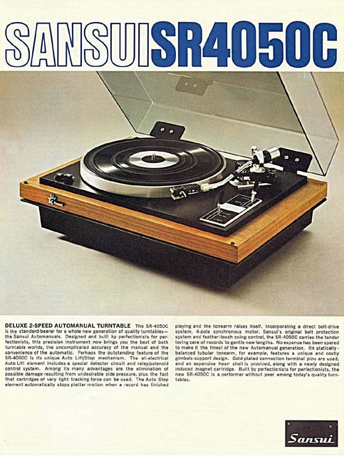 Sansui SR 4050 C Prospekt 1