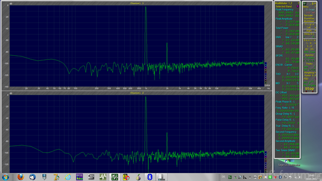 Klirrmessung Mit 1kHz Panasonic DMP-BDT310EG An Focusrite Saffire PRO 24