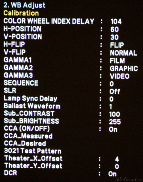 Samsung A600 - Service Menu - WB Adjust