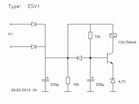 ESV1 | diy, einschaltverzögerung, elektronik, relais ...
