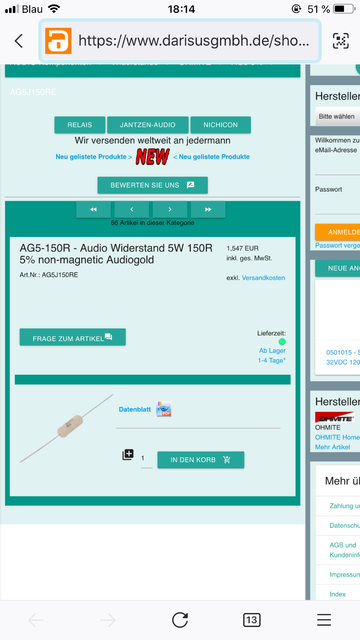 Drahtwiderstand Screenshot