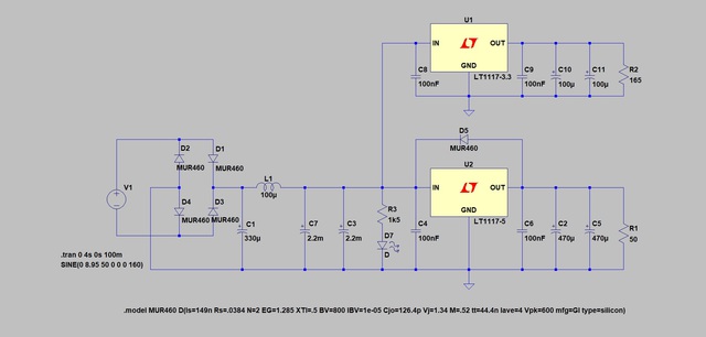 RPi DAC Power