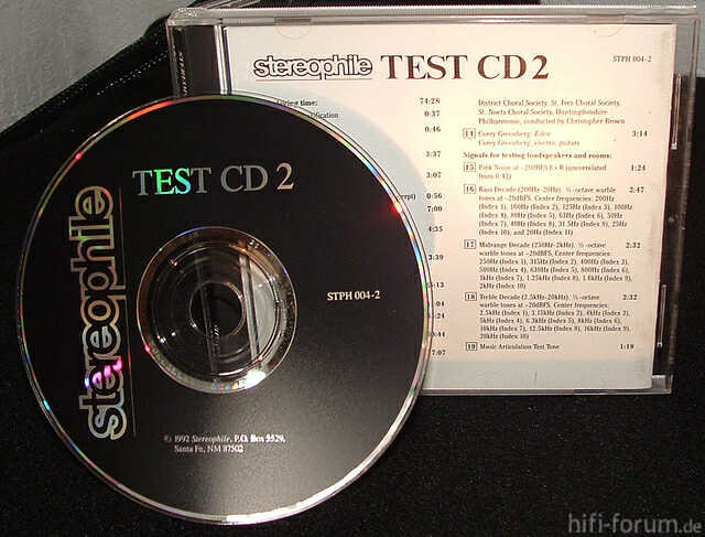 SONICS Arkadia Test CD