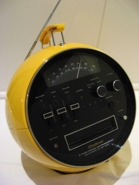 WELTRON 2001 - 8 TRACK KUGELRADIO AUS DEN 70ERN