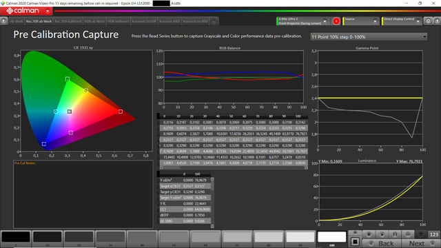12.01.2024 - Kalibrierung - Epson EH-LS12000 - SDR Natrlich ab Werk_02