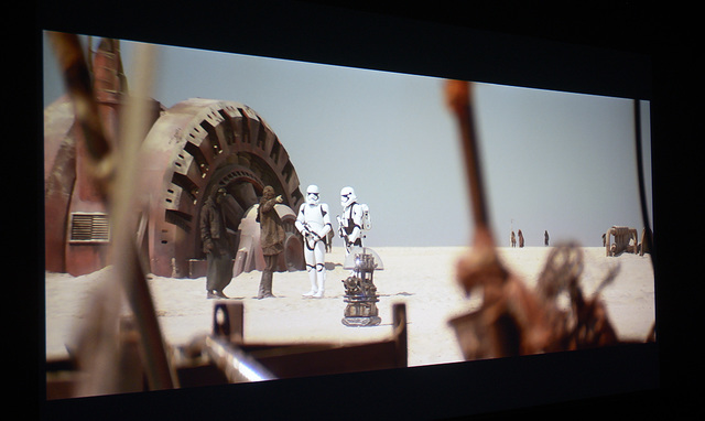 BenQ W8000 - Screenshot Star Wars 7 - Foto Michael B. Rehders