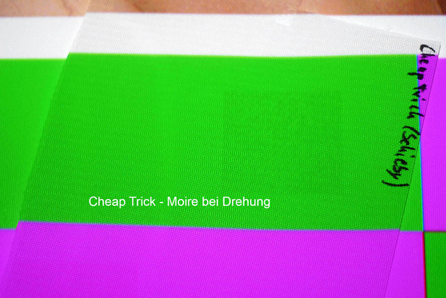 Moire Cheap Trick   Drehung MBR9982